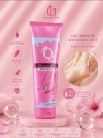 Q plus Derma pink foot cream – 100ml - Image 2